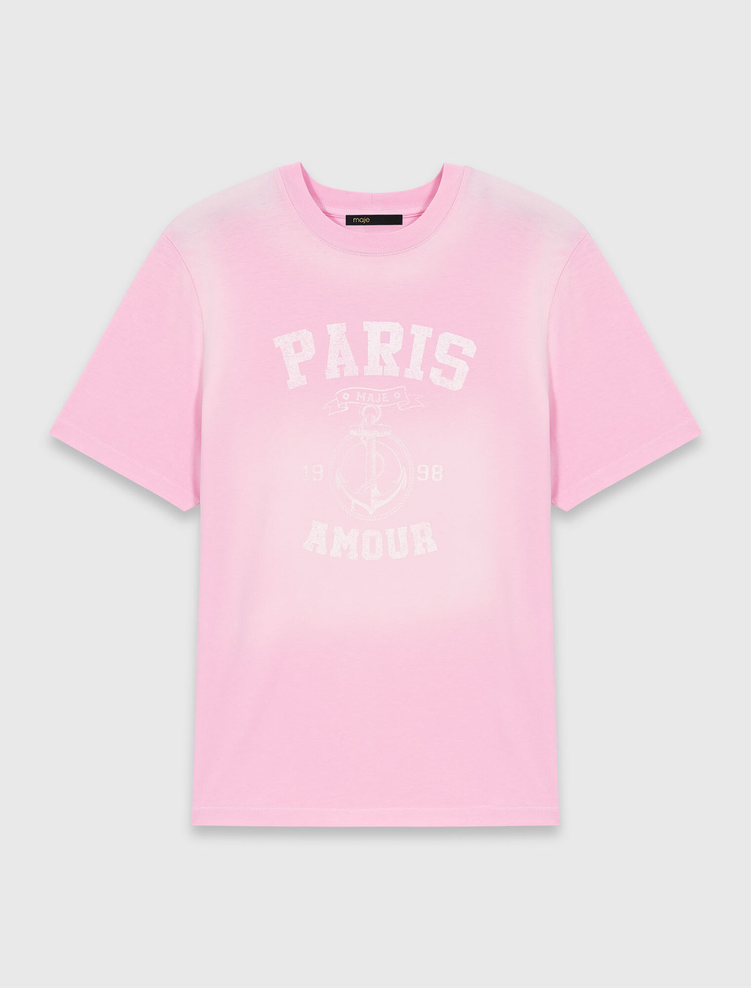 Tee shirt avec imprim&eacute; marin