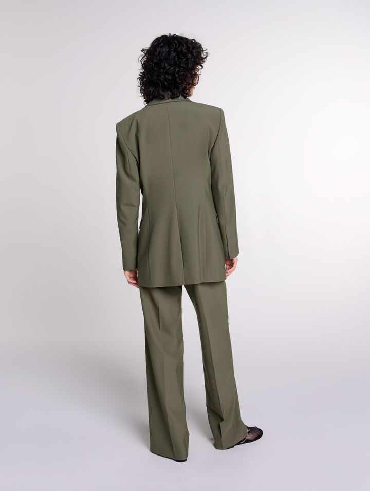 Veste de tailleur cintrée