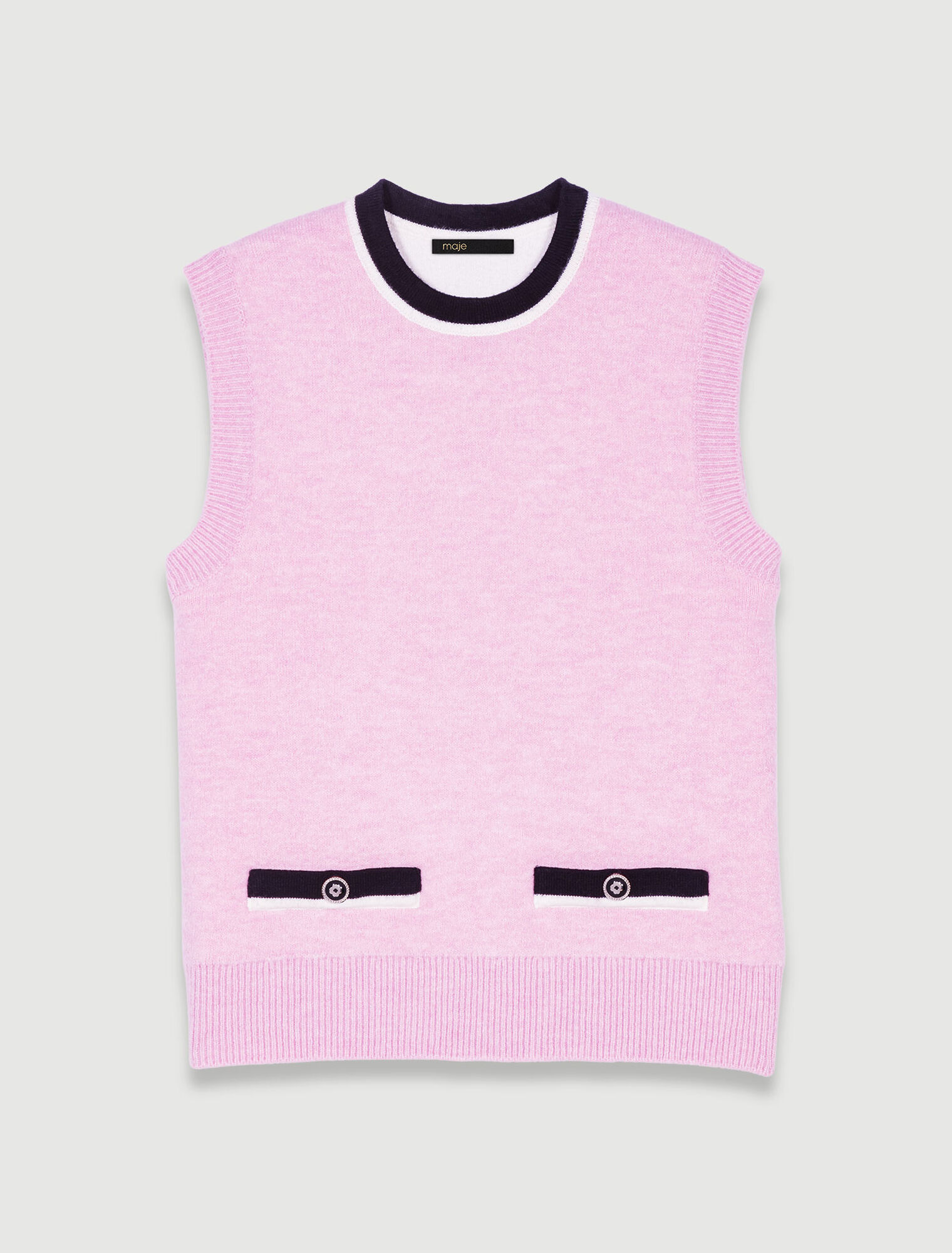 Pull sans manches
