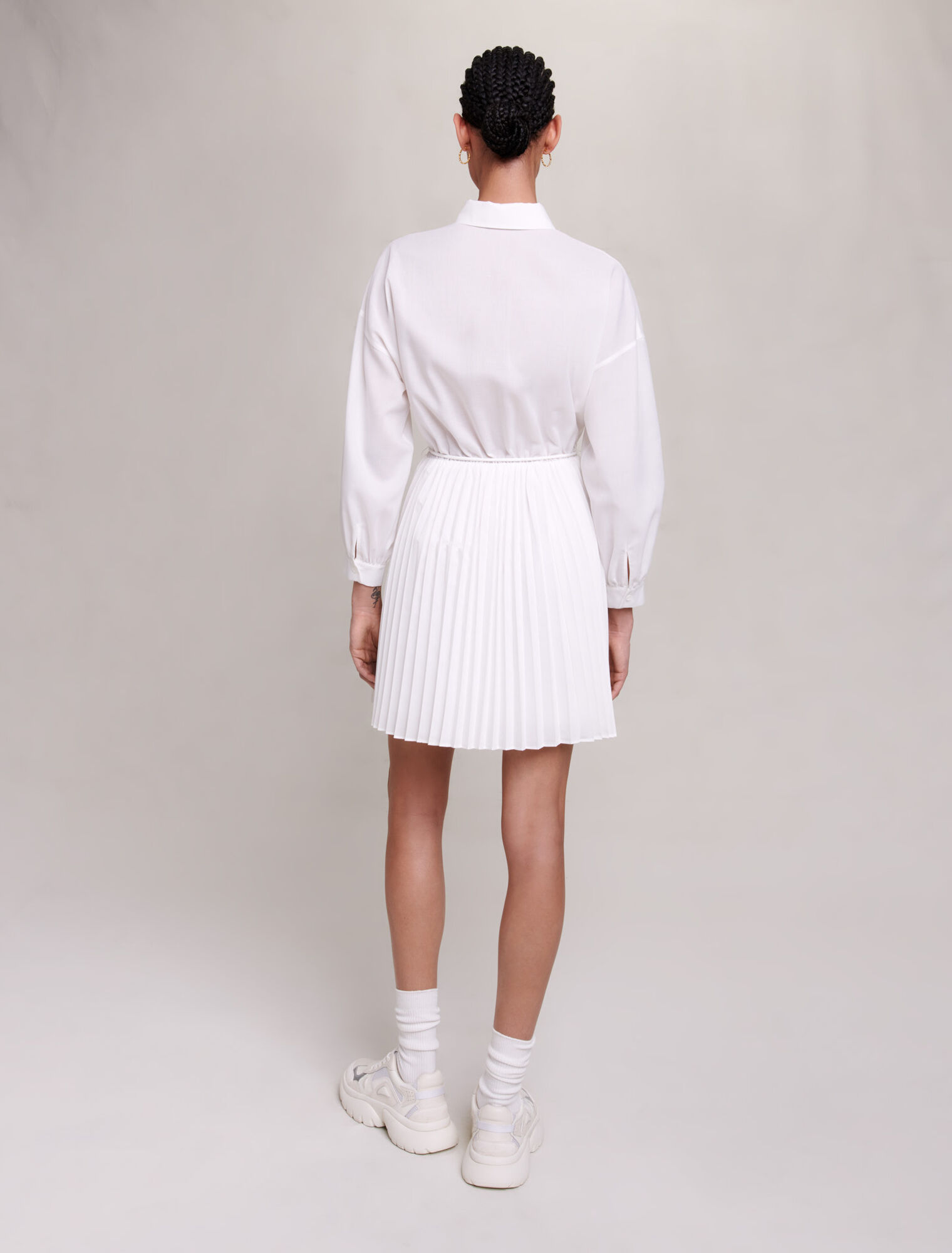 Short shirt dress