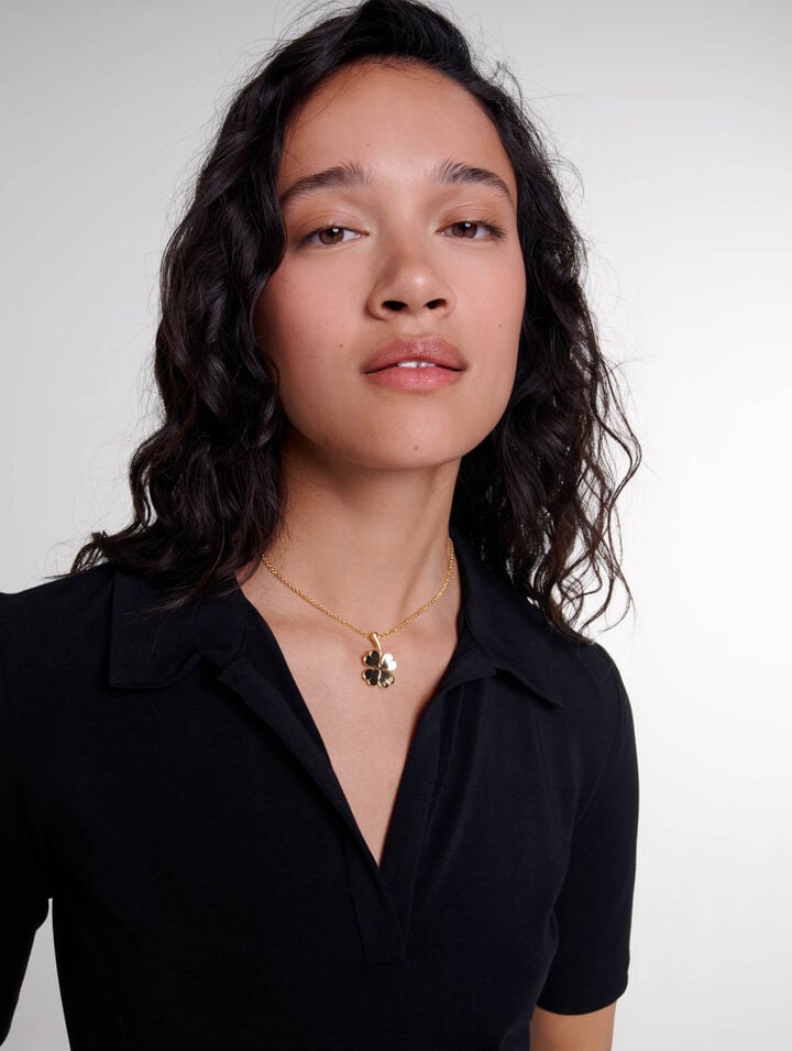 Robe trompe-l'œil imprimée 