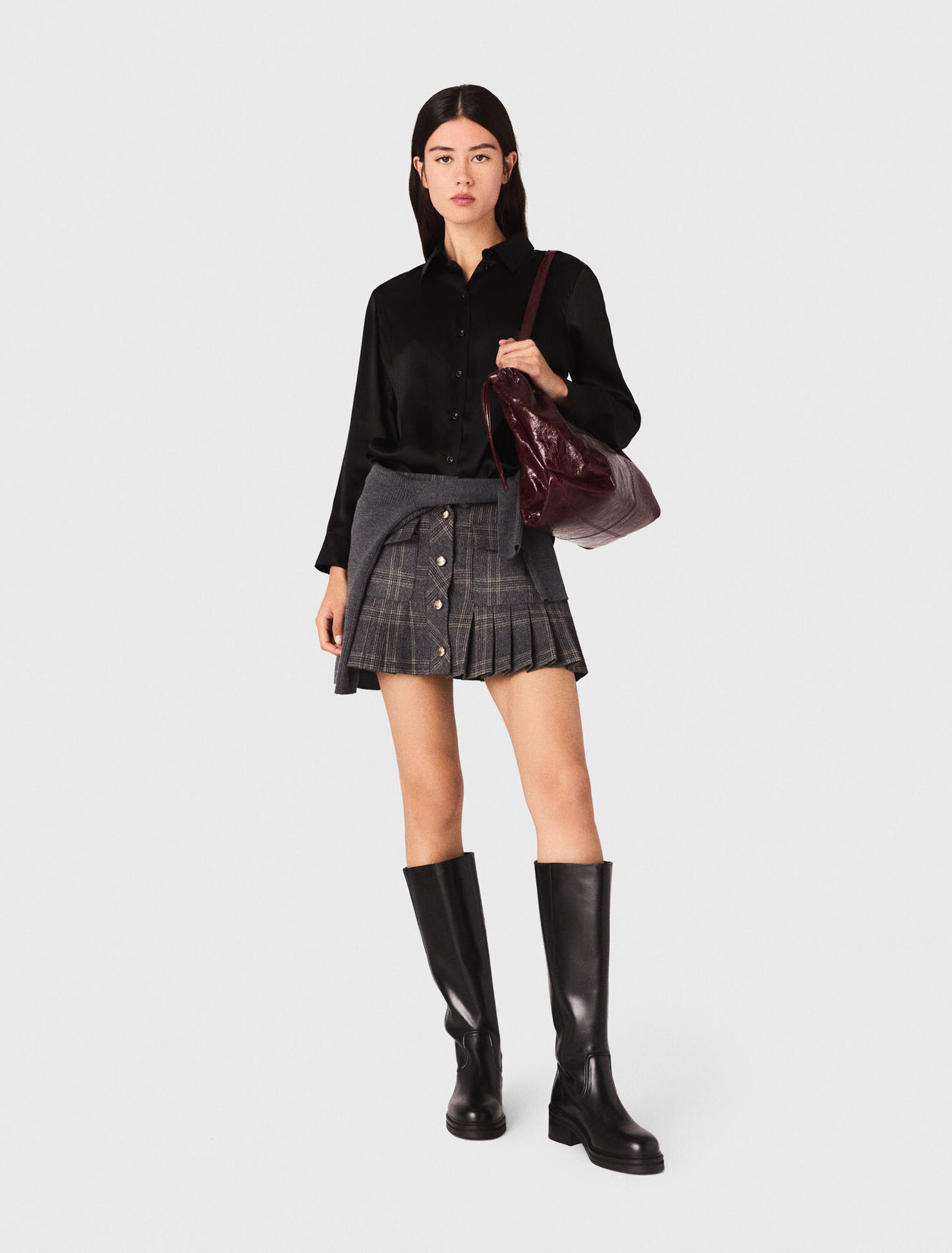 Chemise en soie