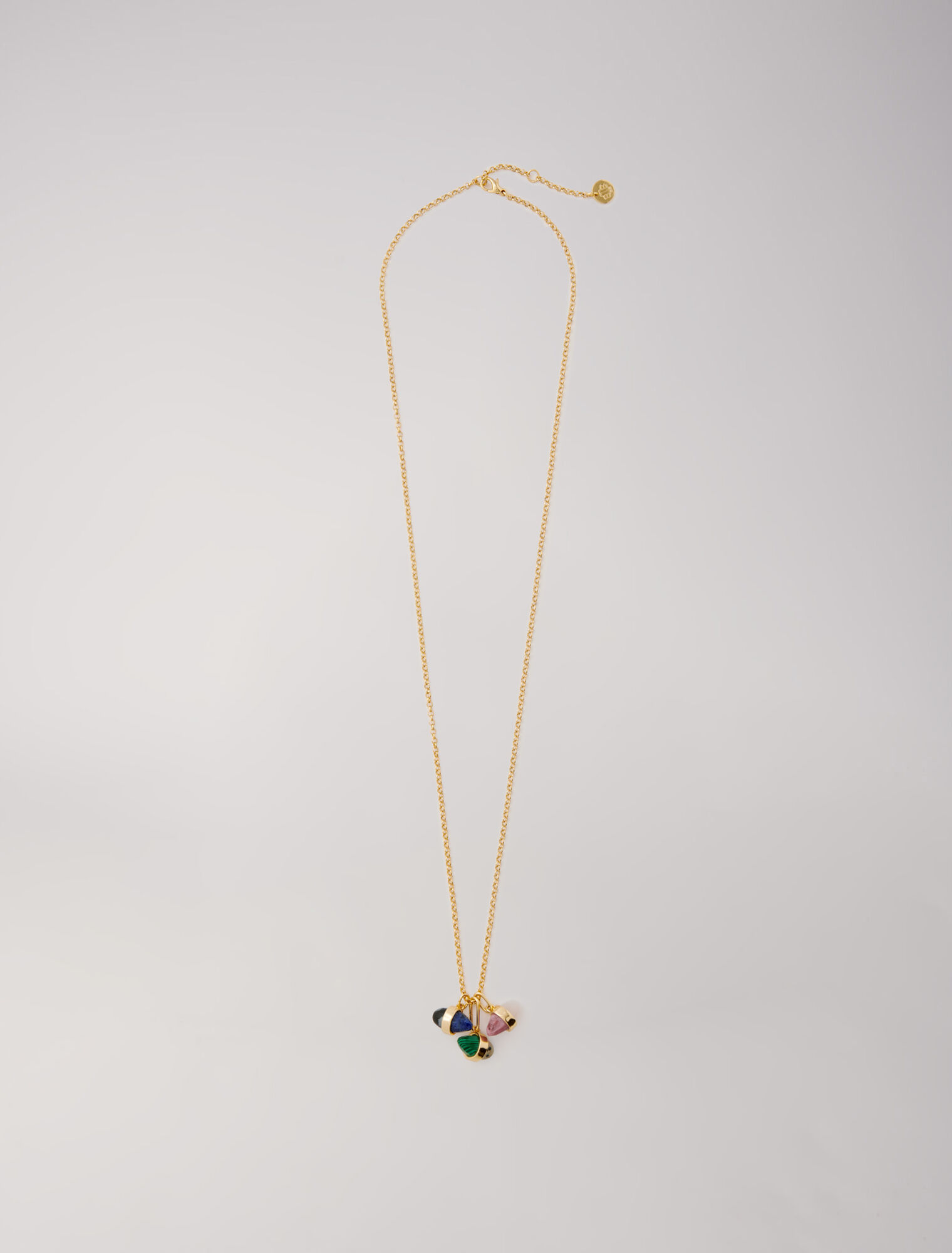 Collier chaîne à pendentifs