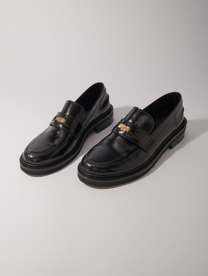 Mocassins en cuir