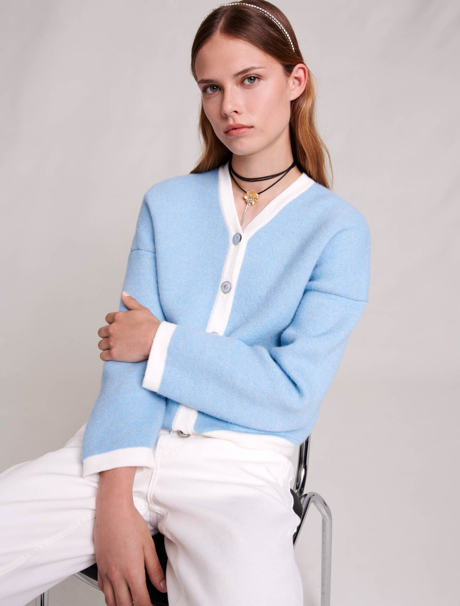 Cardigan en maille
