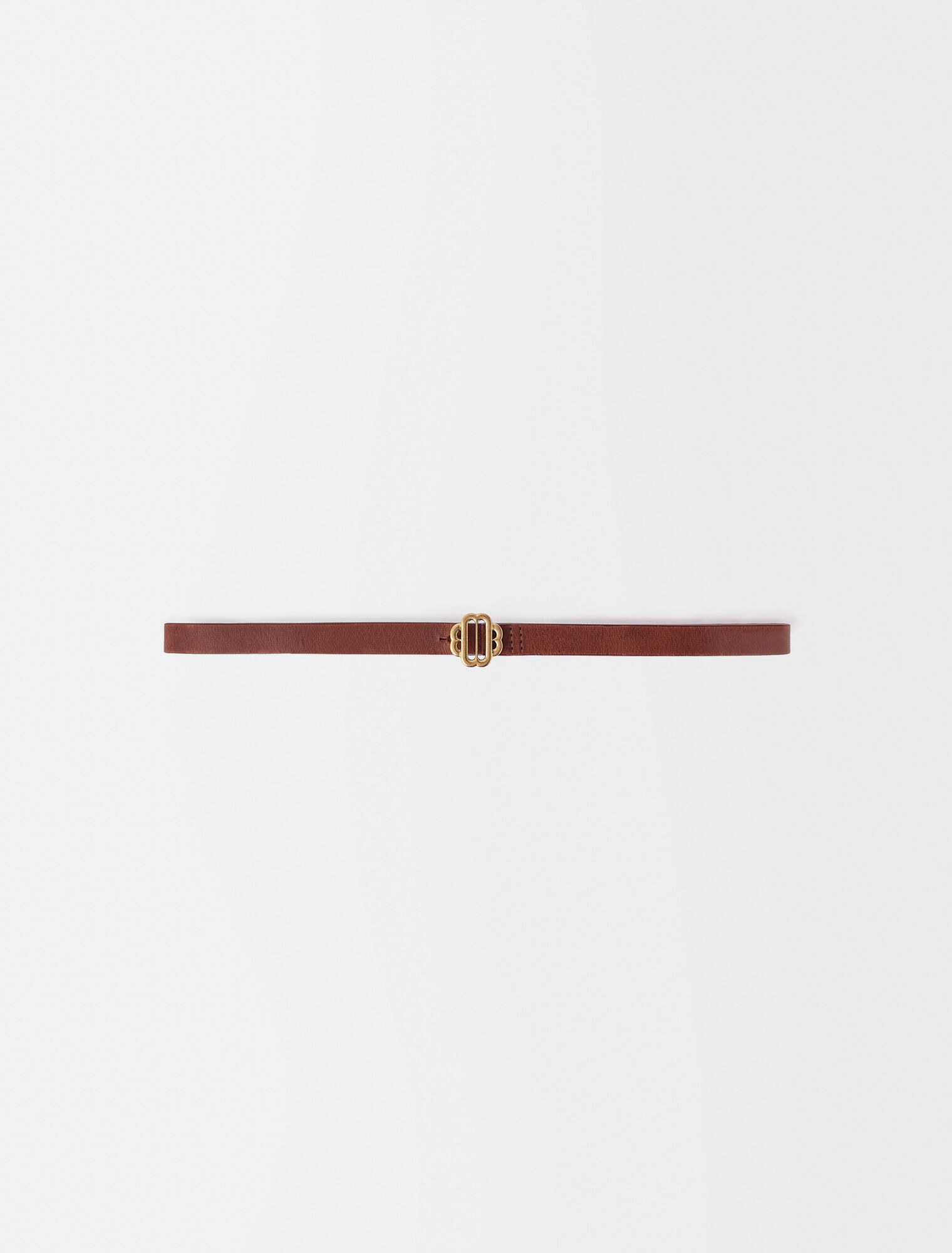 Ceinture fine en cuir