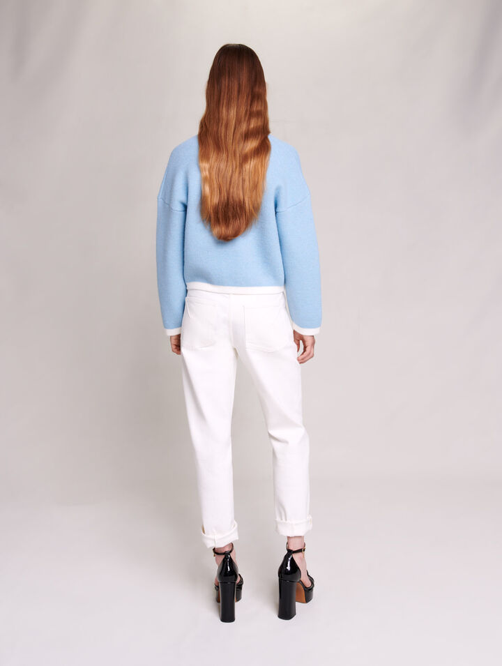 Knit cardigan