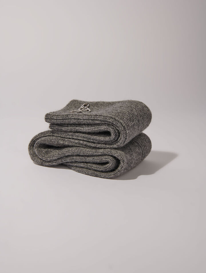 Chaussettes en mix laine