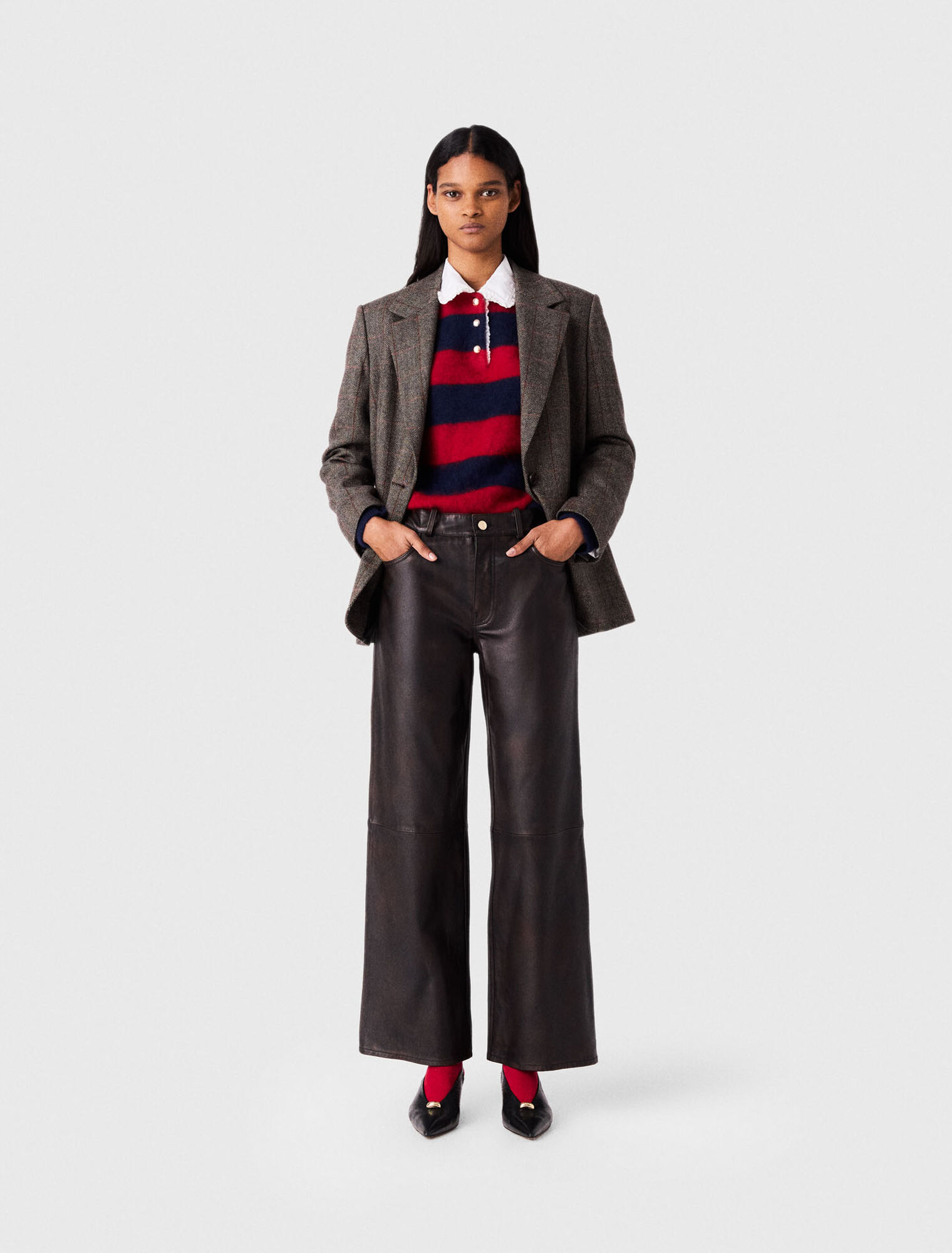 Leather trousers