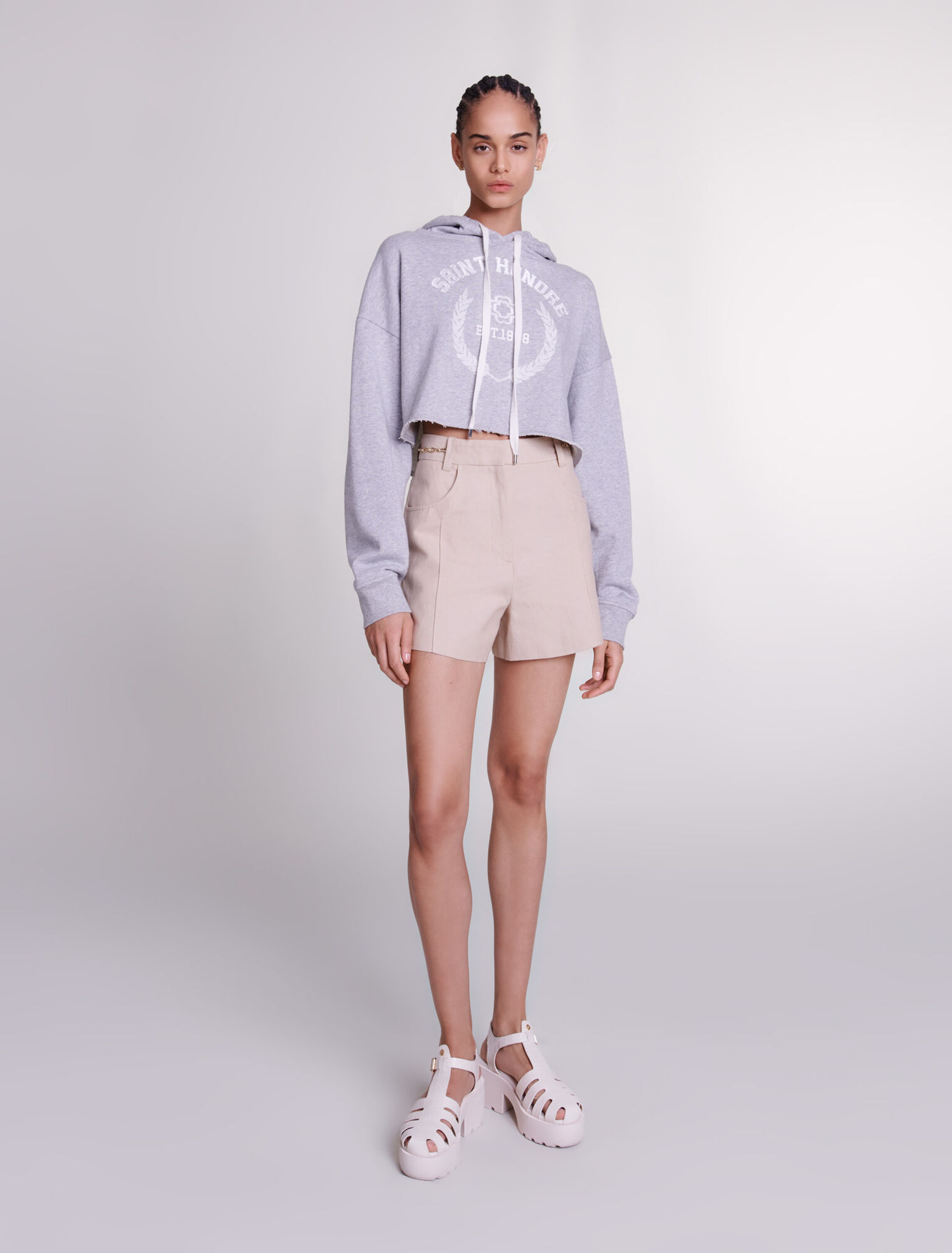 Sweat croppé Saint Honoré