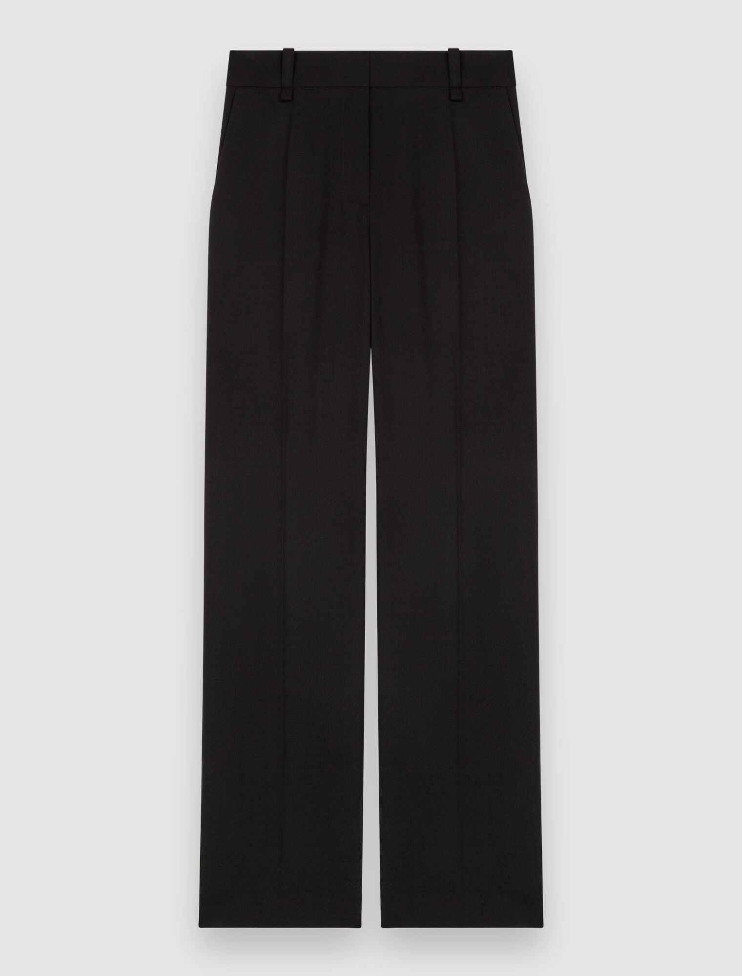 Pantalon de tailleur noir large