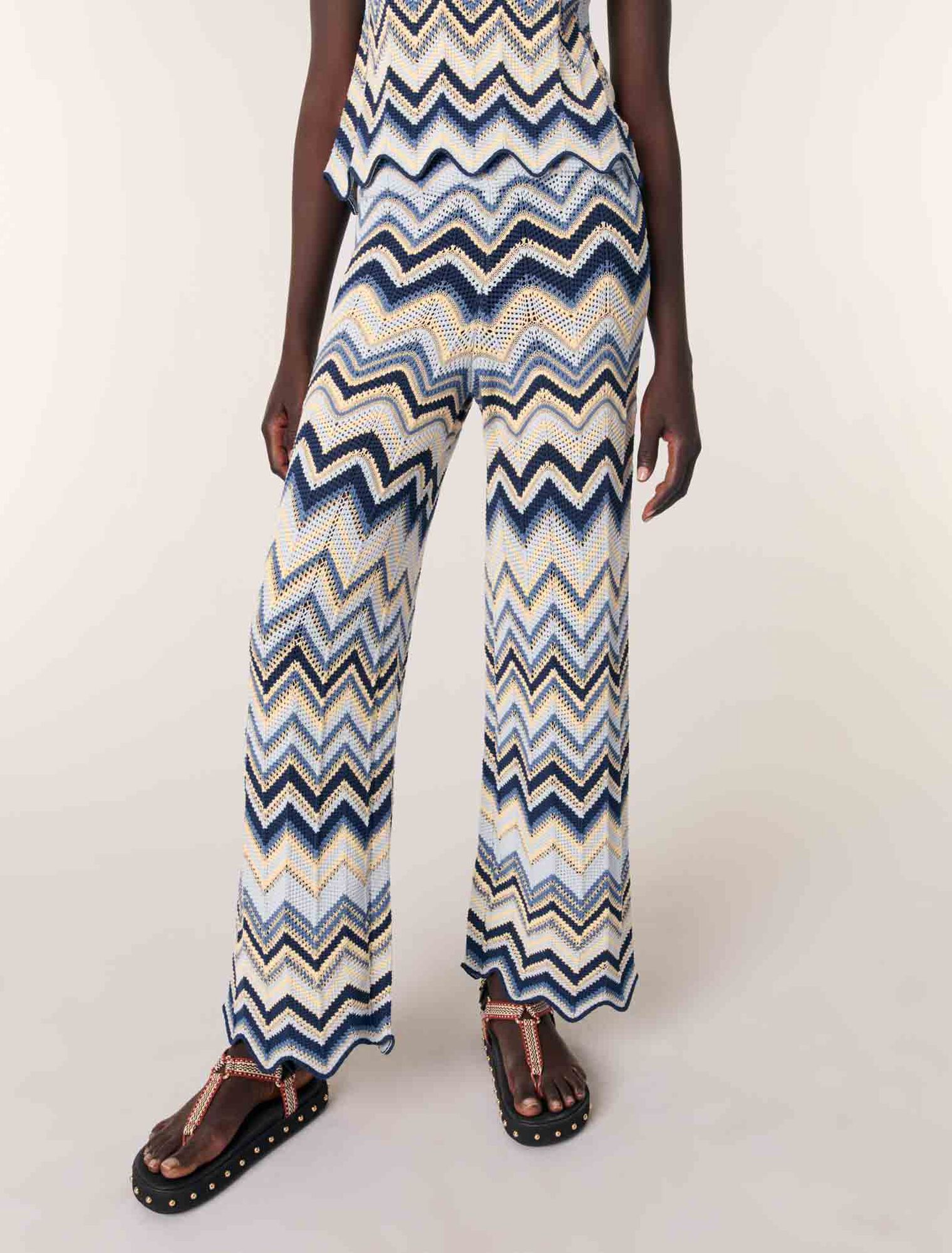 Pantalon en crochet