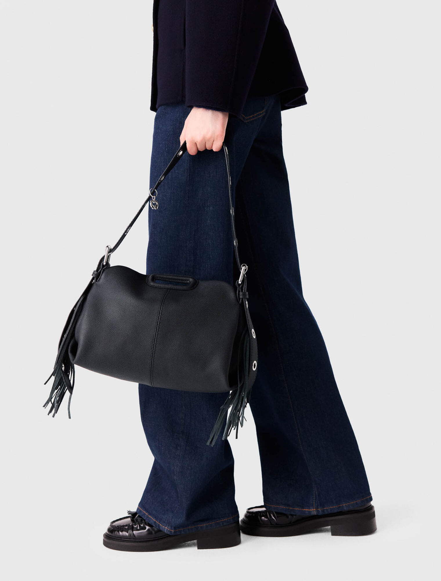 Grained leather Miss M bag