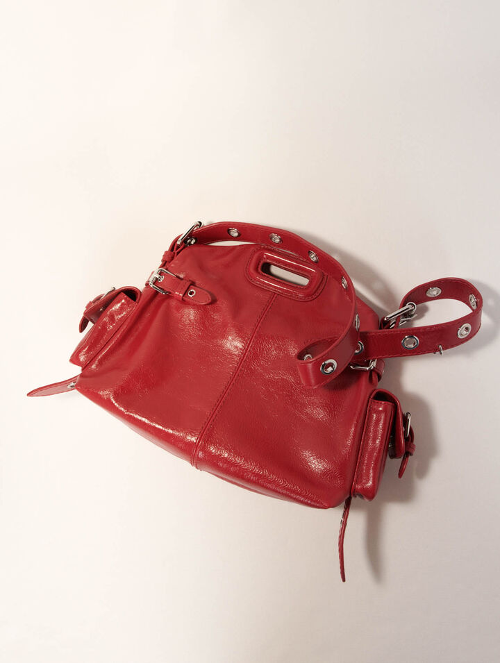 Sac Miss M Mini pockets en cuir use