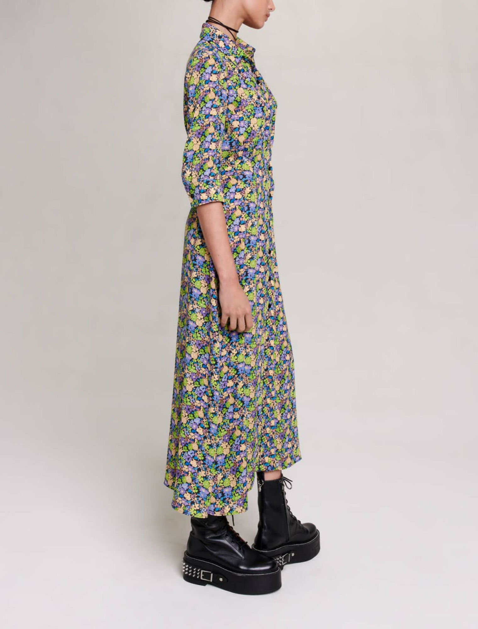 Long floral dress