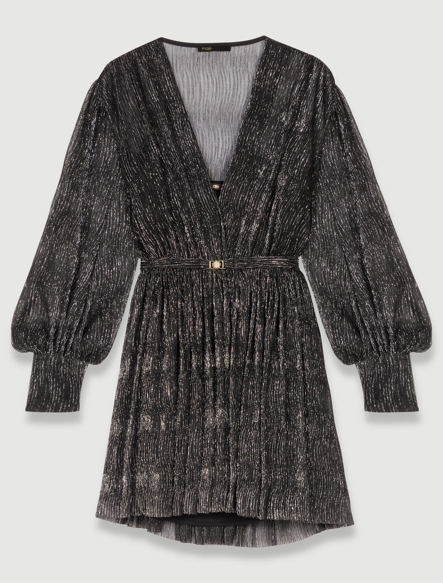 Short metallic dress