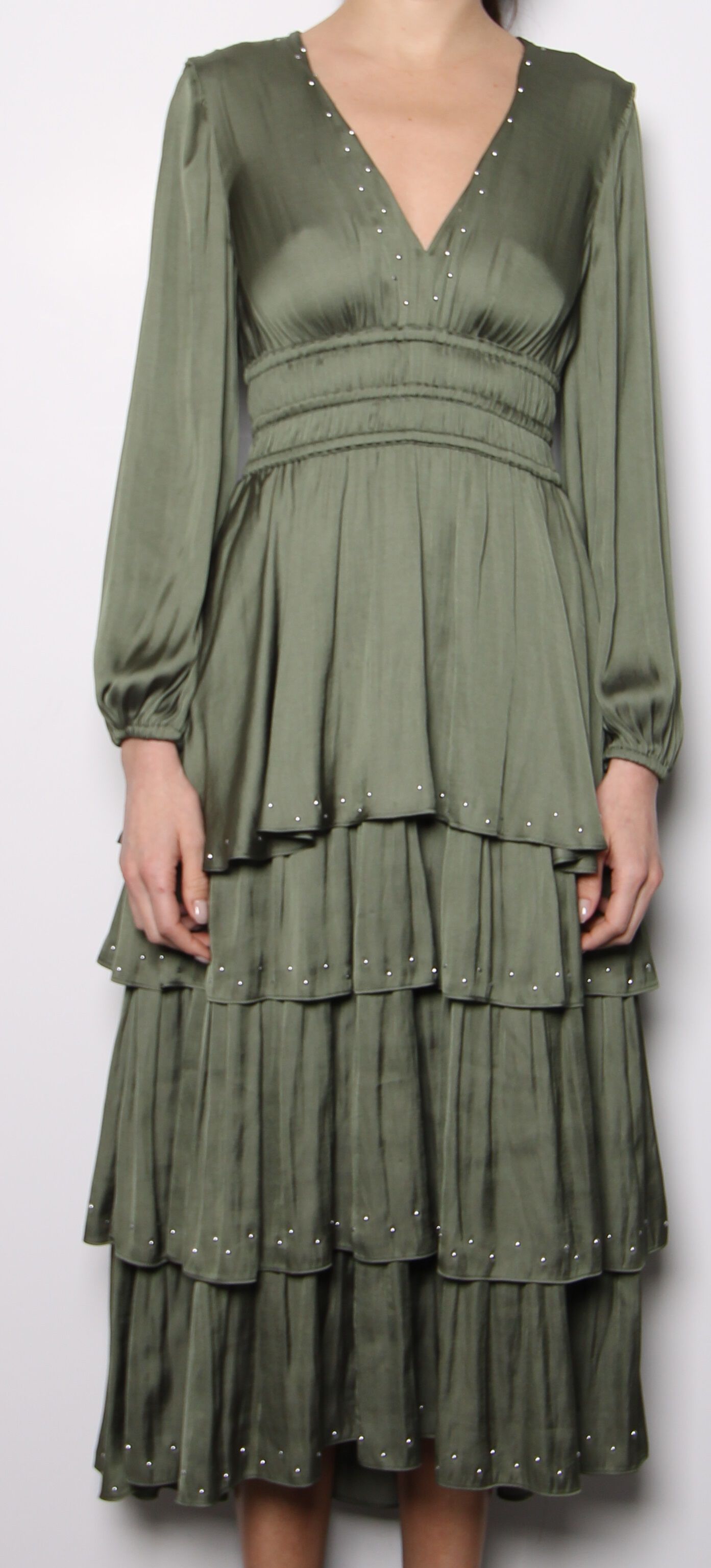 Maje robe kaki new arrivals