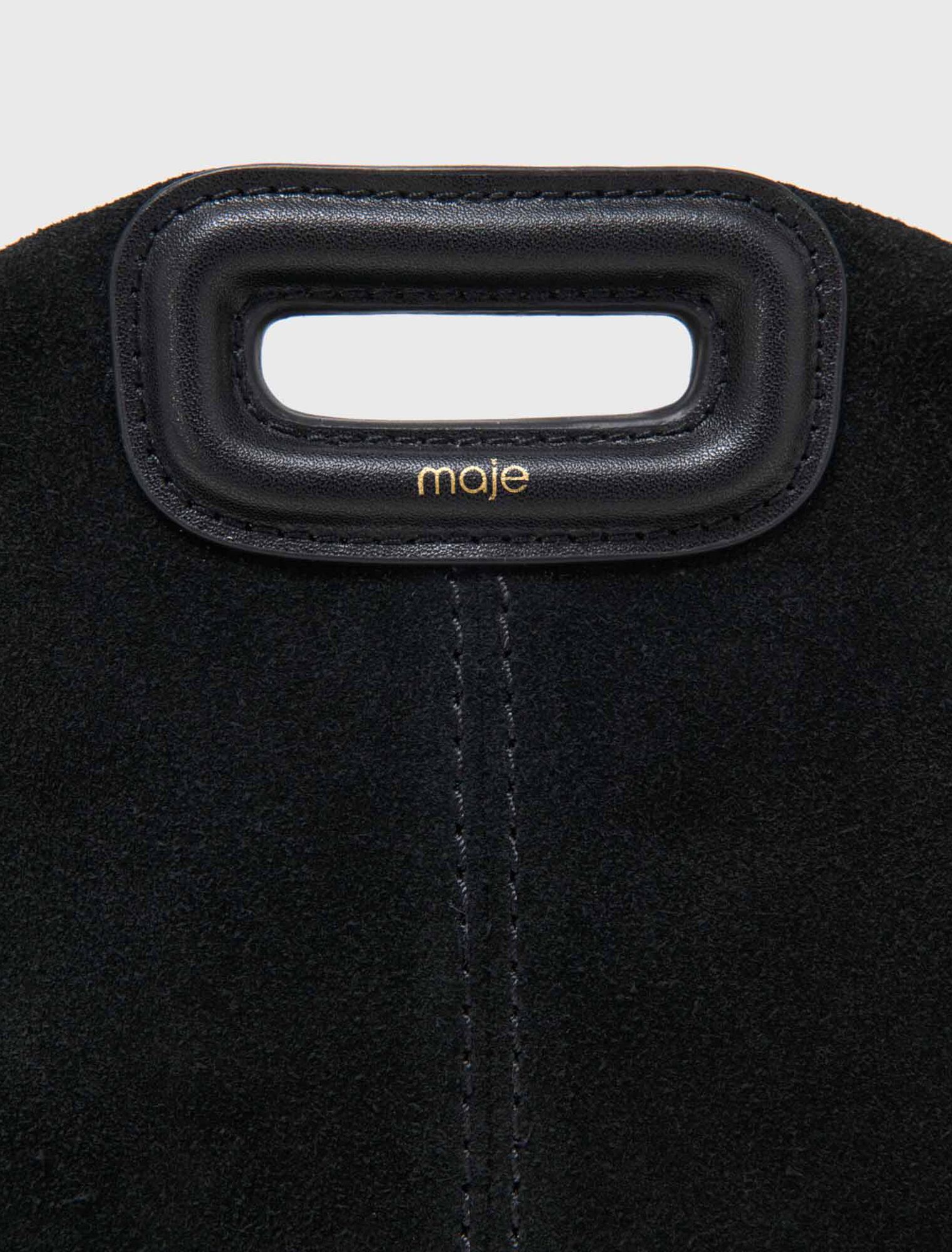 Sac Miss M mini en cuir su&egrave;de