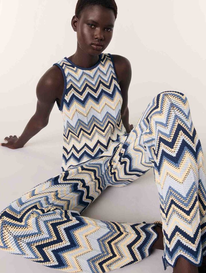 Crochet trousers