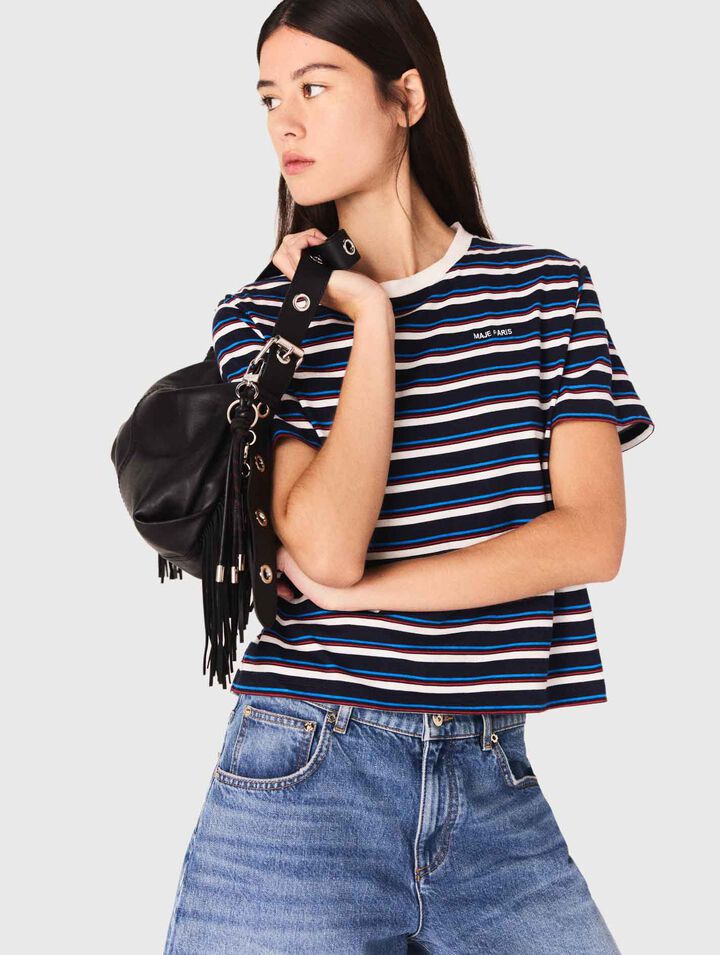 Tee-shirt à rayures