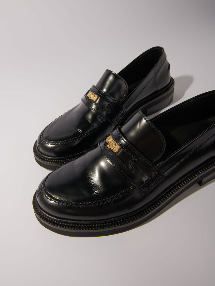 Mocassins en cuir