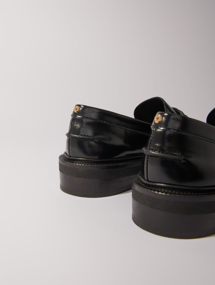Mocassins en cuir