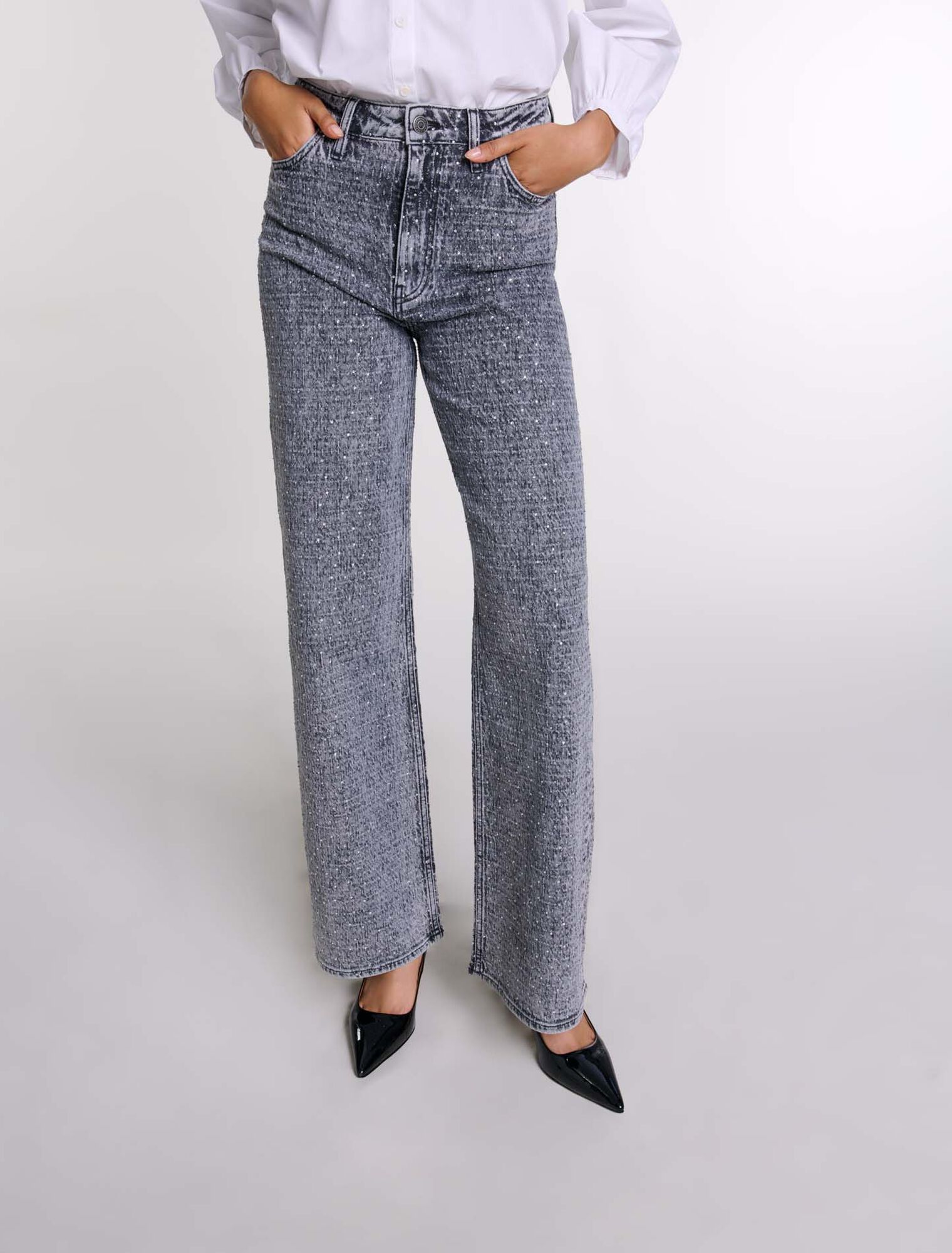 Rhinestone jeans