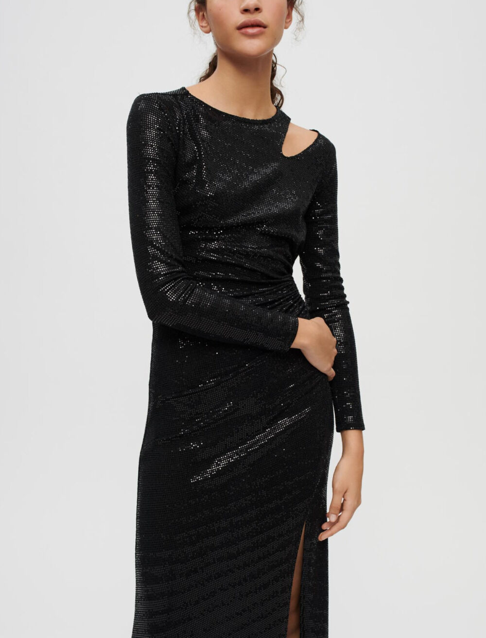 Robe maje noire online