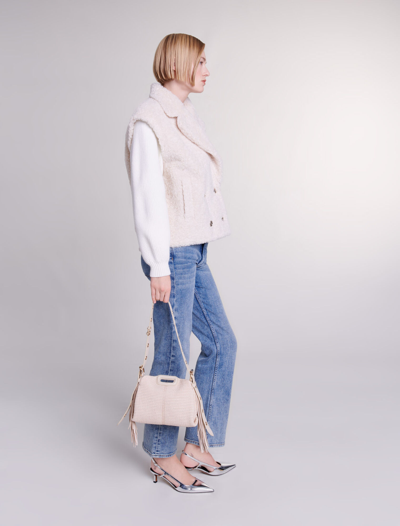 Blouson bi-matière
