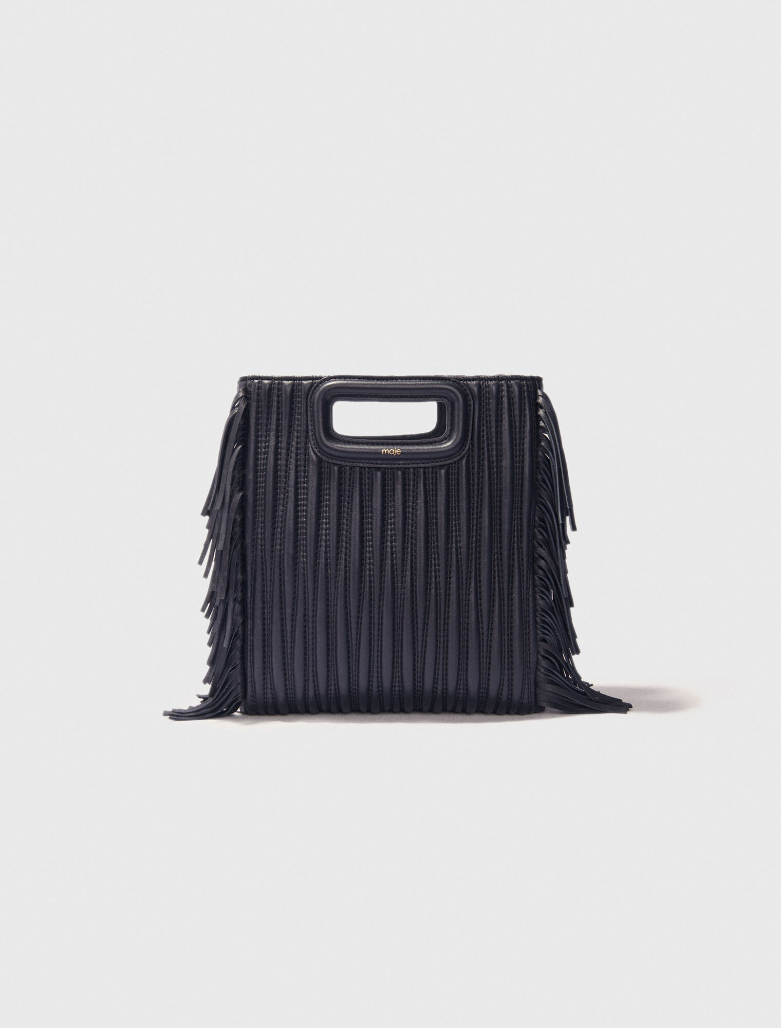 Sac M en cuir matelassé