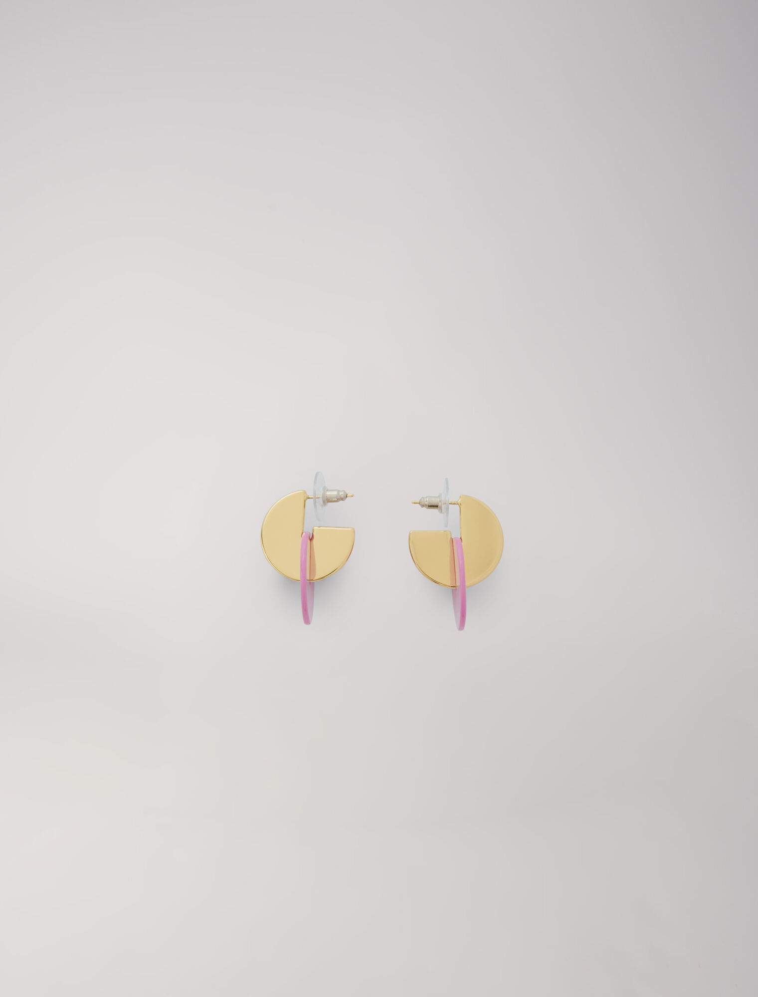 Boucles d'oreilles émaillées