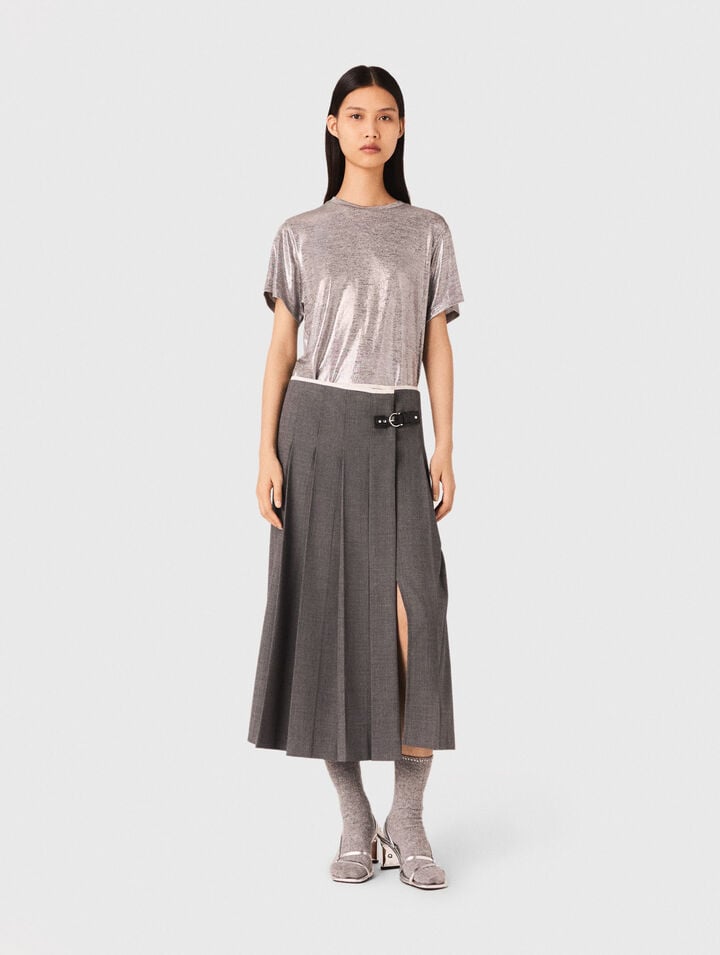 Tee-shirt lamé