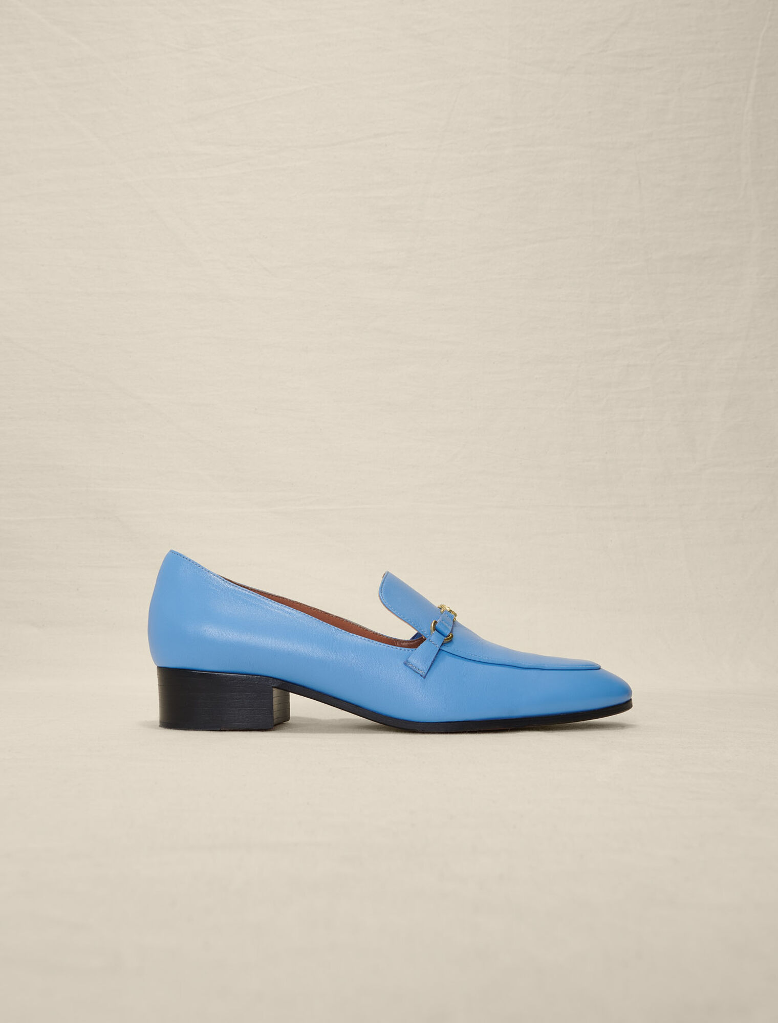 Mocassins en cuir