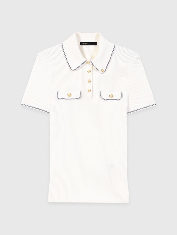 Short-sleeve polo shirt