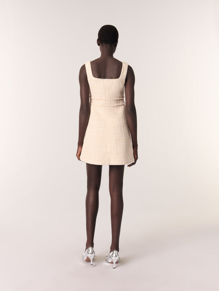 Short tweed dress