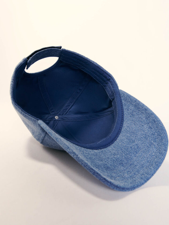 Casquette en denim