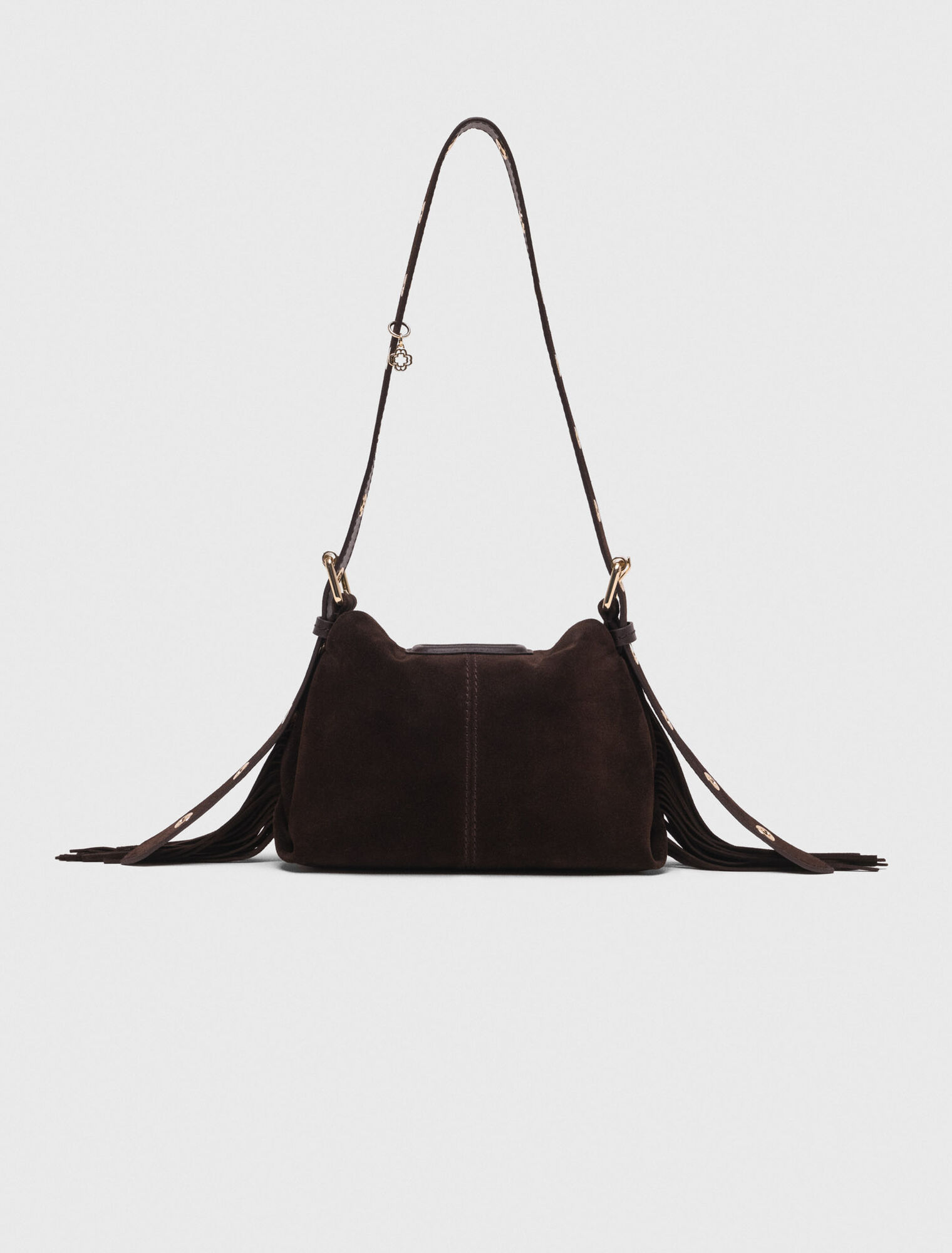 Suede leather Miss M Mini bag
