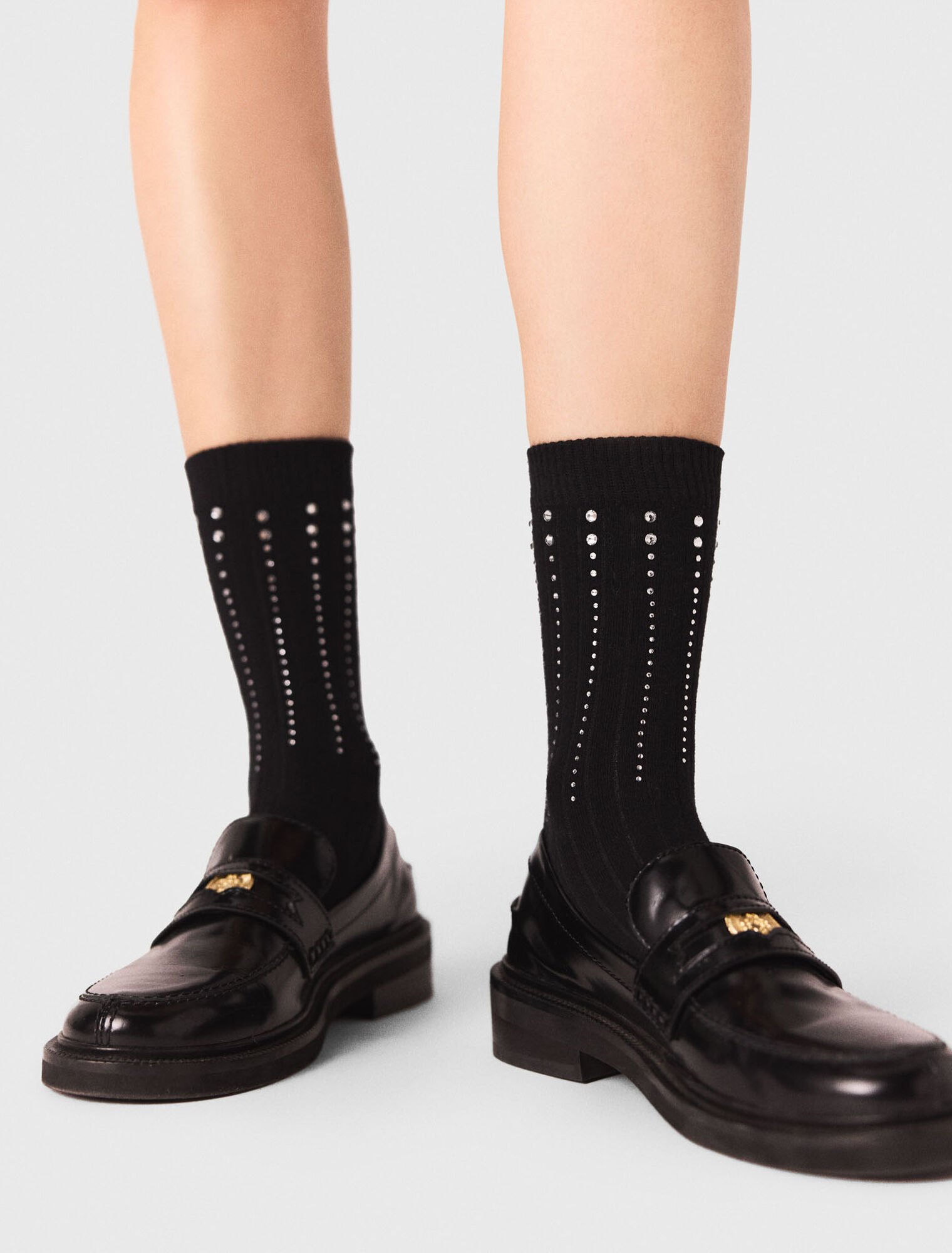 Rhinestone cotton socks Rhinestone cotton socks