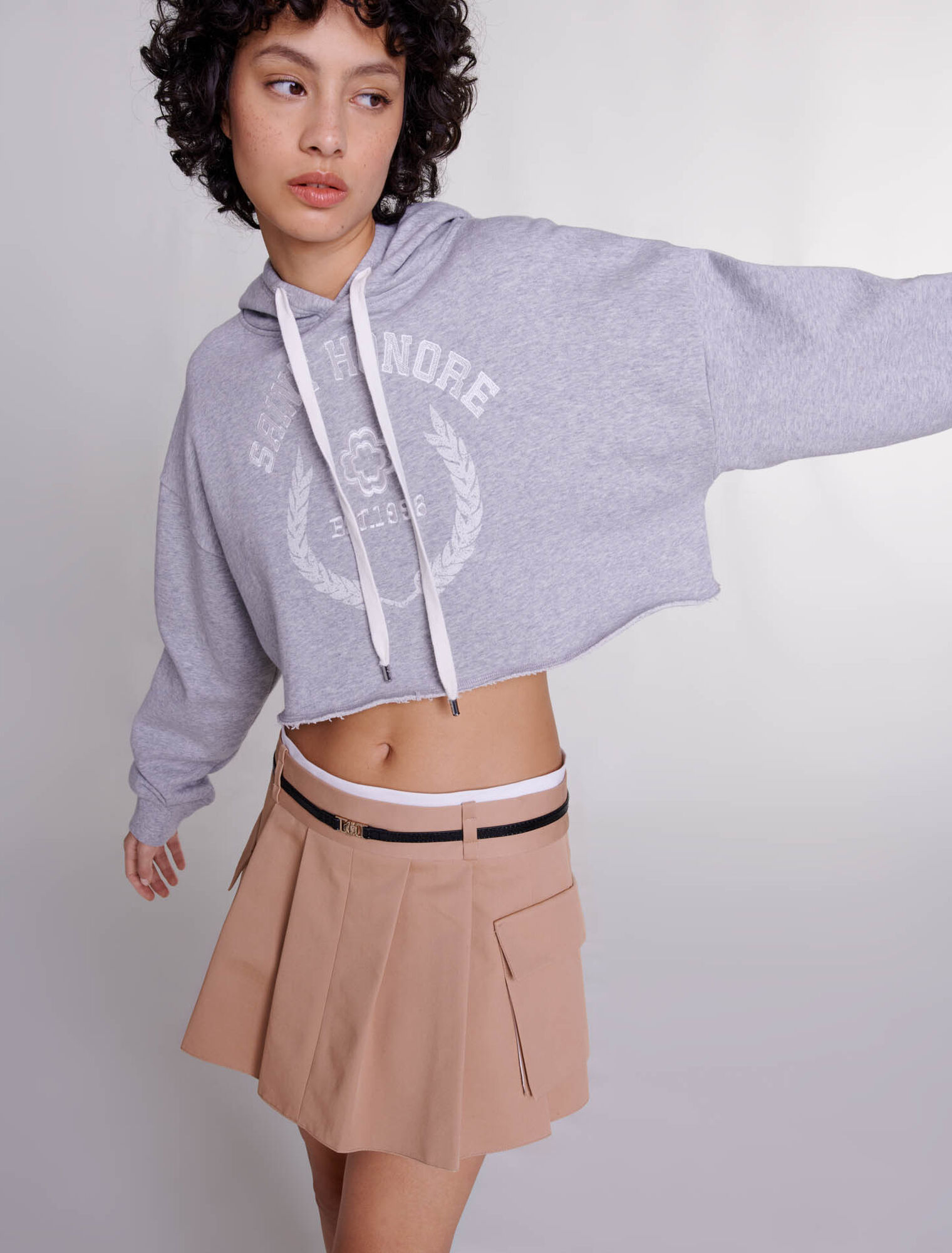 Sweat croppé Saint Honoré