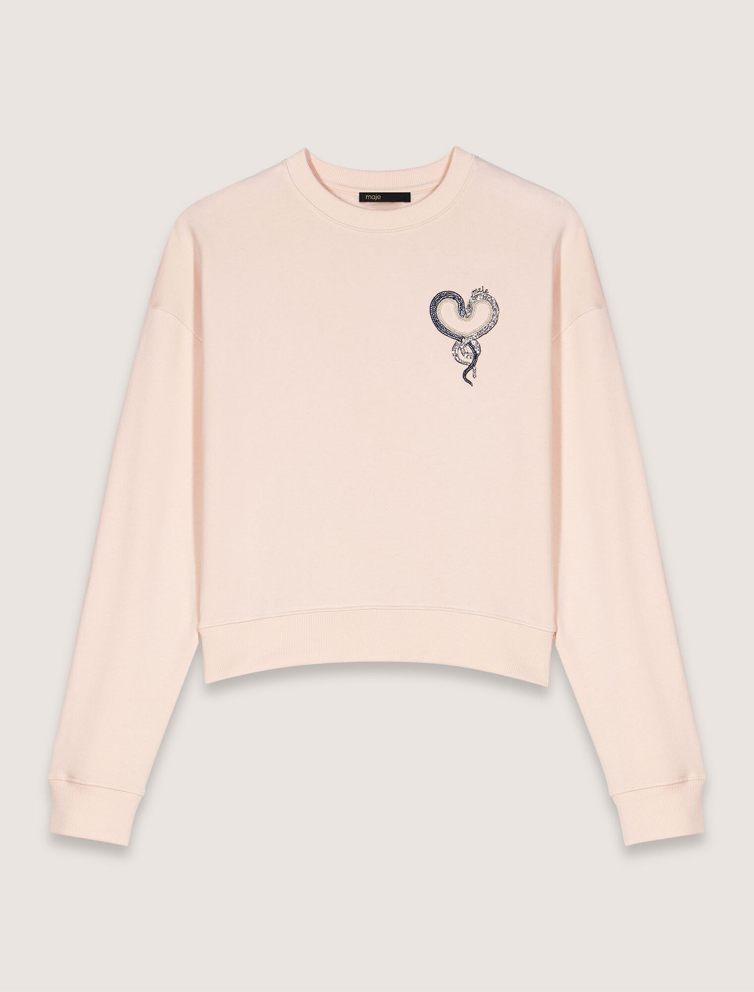 Embroidered sweater