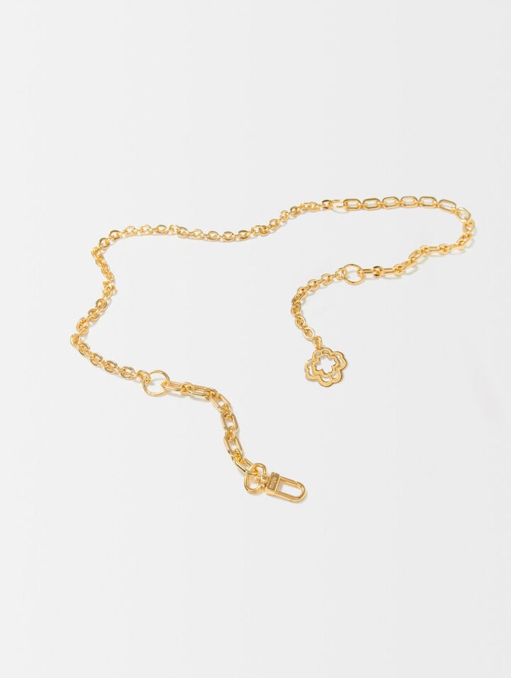 Ceinture chaîne à logo clover