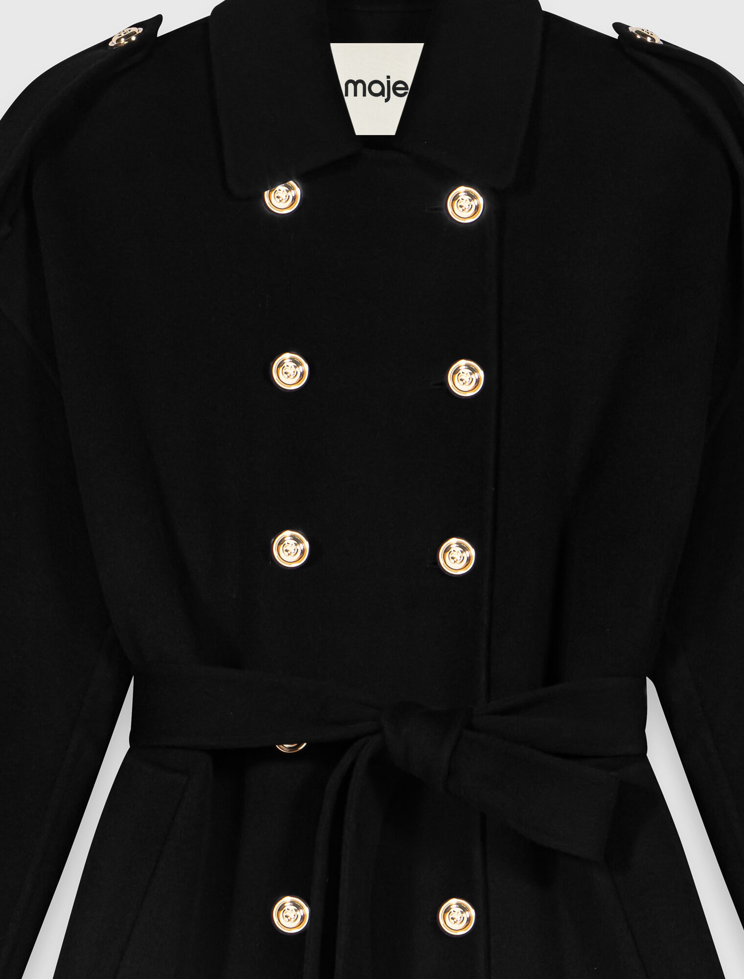 Long double-faced coat
