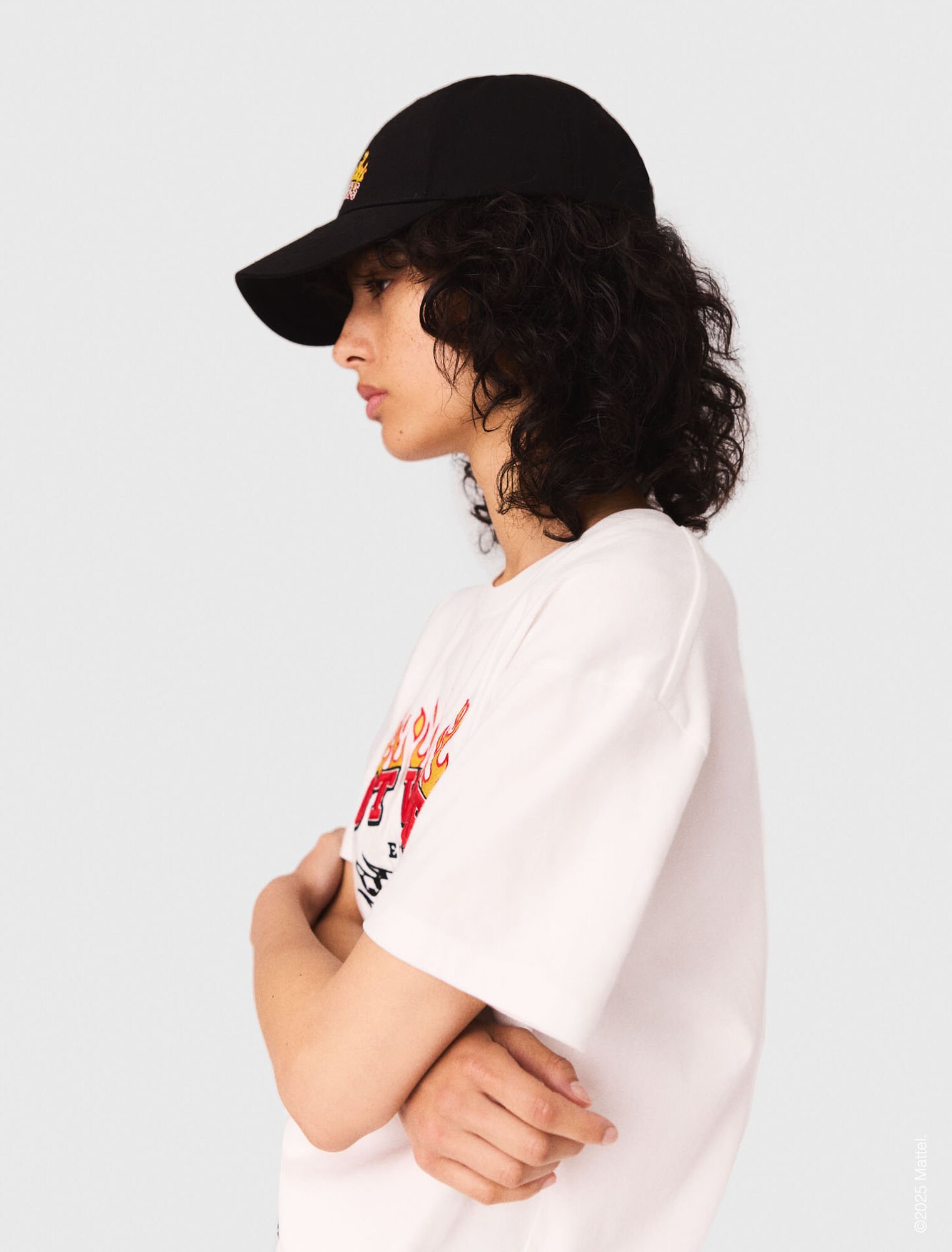 Casquette en coton Hot Wheels x Maje