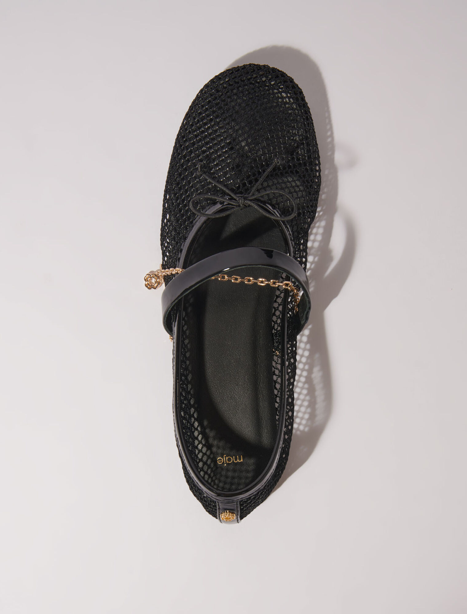 Ballerines en textile mesh