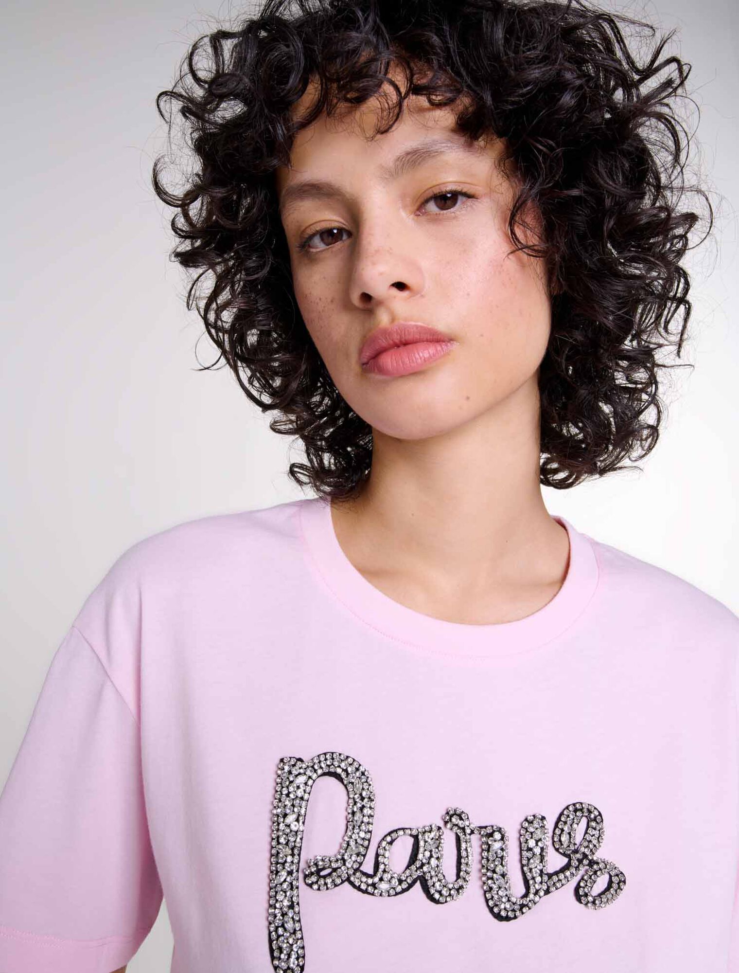 Tee-shirt Paris à strass