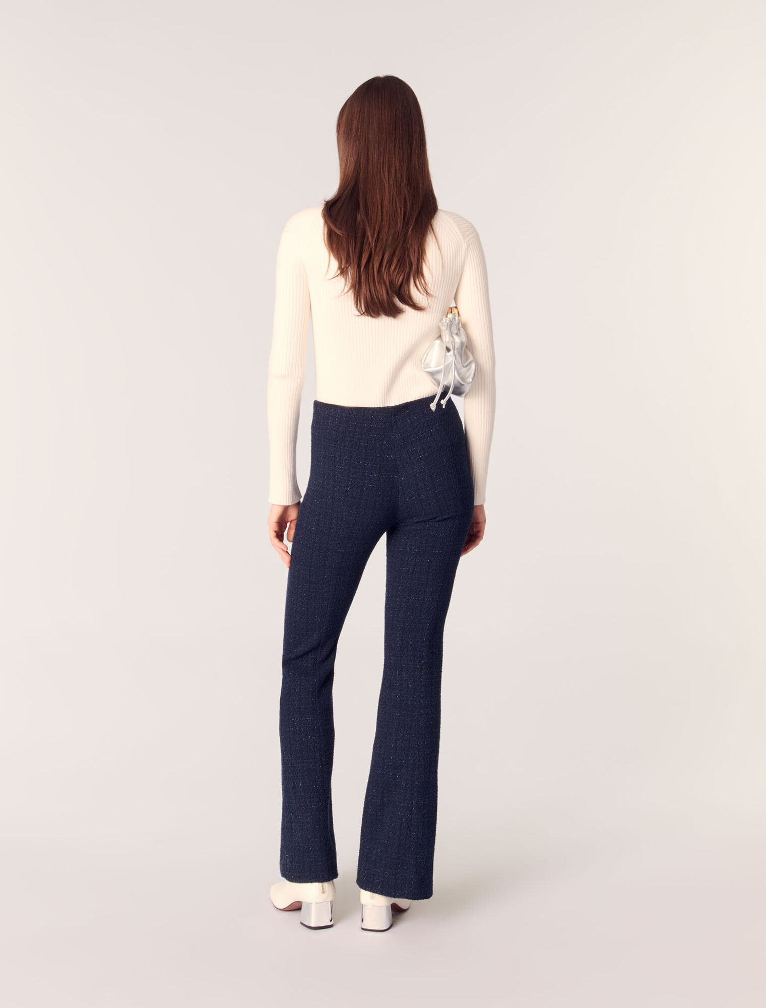 Pantalon en tweed