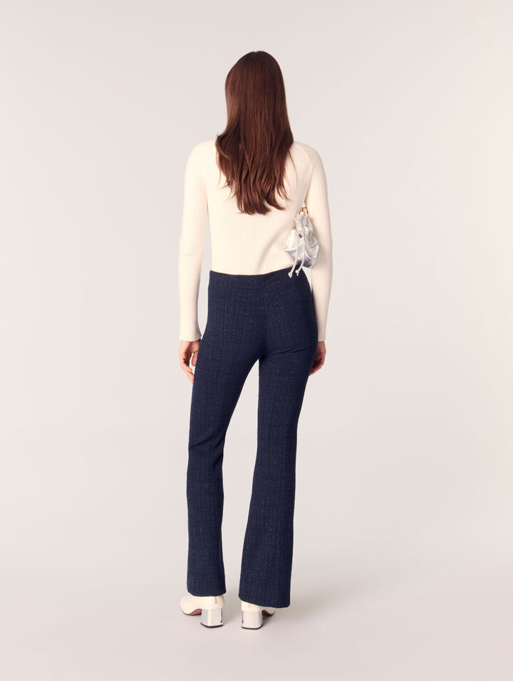 Pantalon en tweed