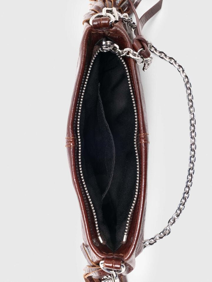 Pochette Miss M pouch en cuir vernis