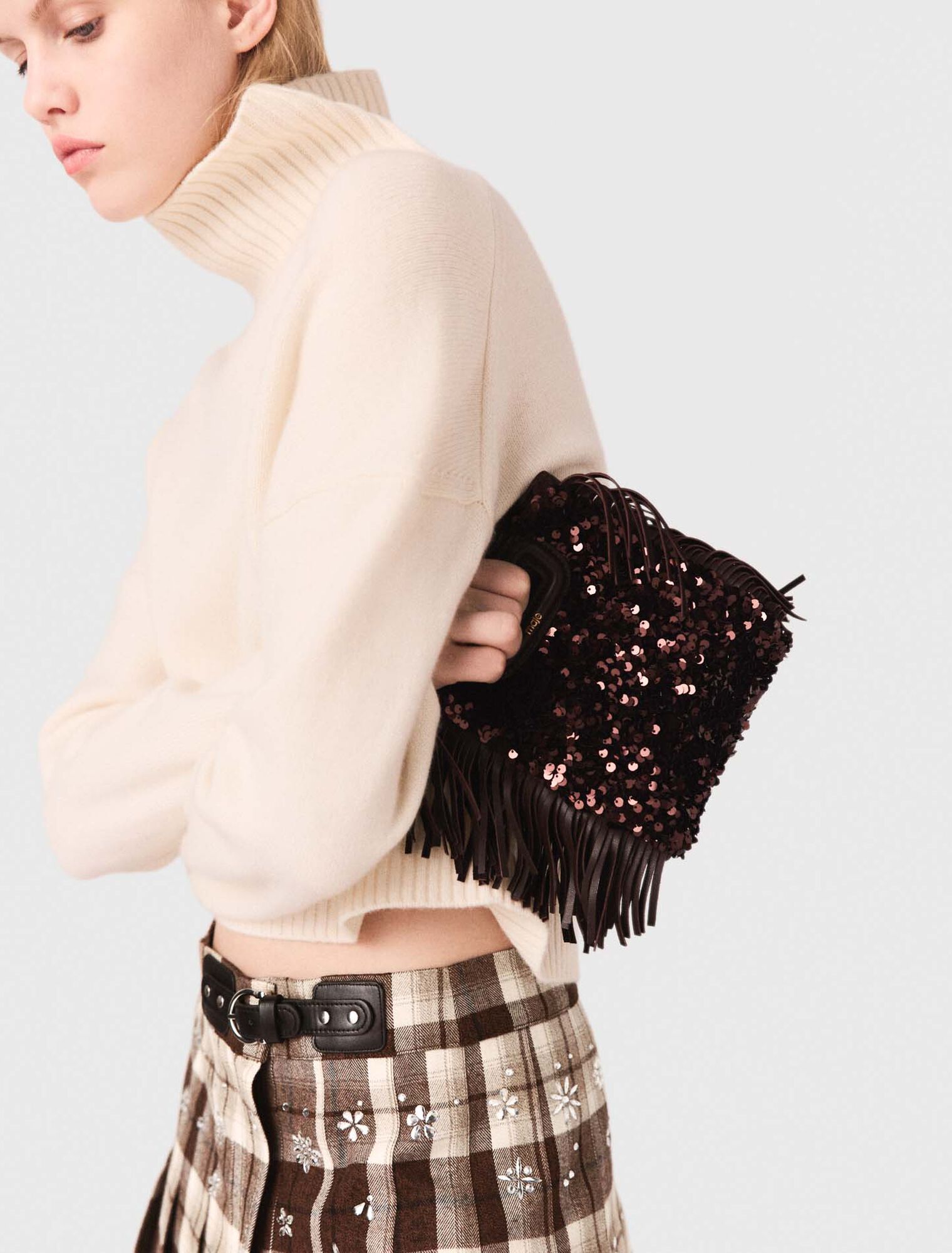 Sac M mini à sequins Sac M mini à sequins