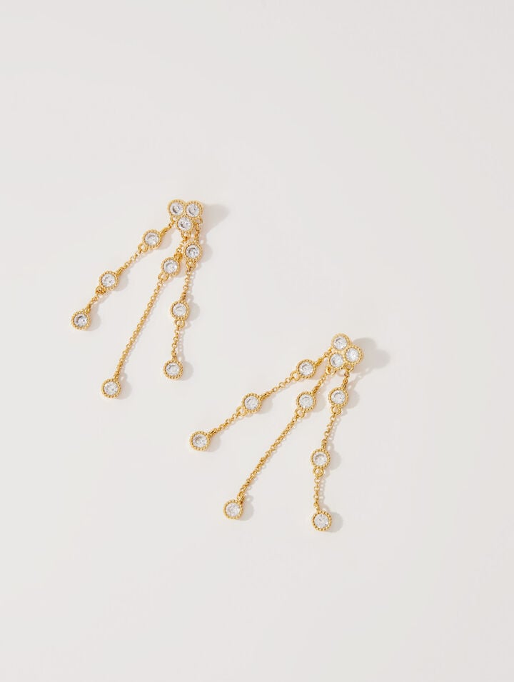 Boucles d'oreilles en laiton doré